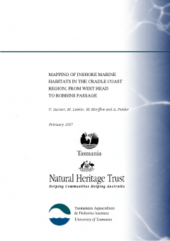 Mapping of inshore marine habitats in the Cradle Coast Region: from West Head to Robbins Passage